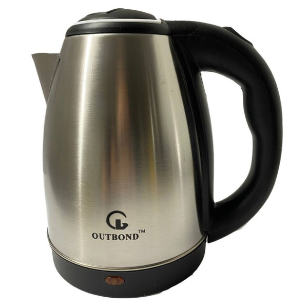 Електричний чайник з нержавіючої сталі OUTBOND OB-2001 2л, 1850 Вт