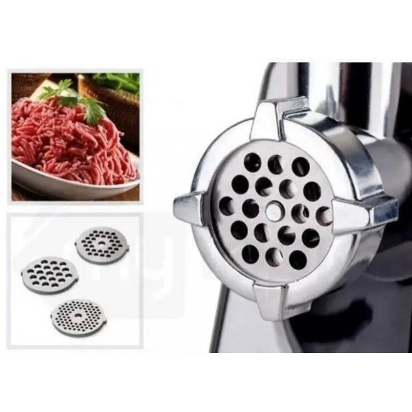 Электрическая мясорубка с металлическим корпусом 6 и насадками Domotec MS-2024 3000 Вт