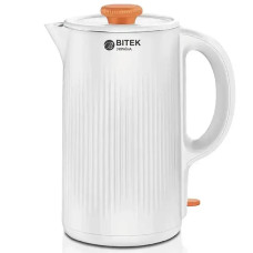 Электрический чайник из нержавеющей стали объемом 2л BITEK BT-7848W 1500 Вт