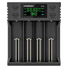 Зарядное устройство LiitoKala Lii-S4, 4Х-18650, 26650, АА, ААА Li-Ion, LiFePO4, NiMH, ОРИГИНАЛ