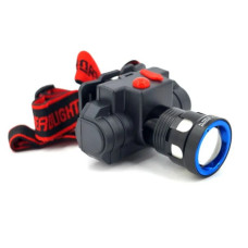 Налобный фонарик CB-0603-T6, 10W, зарядка от сети, аккумуляторный фонарь на голову с фокусировкой