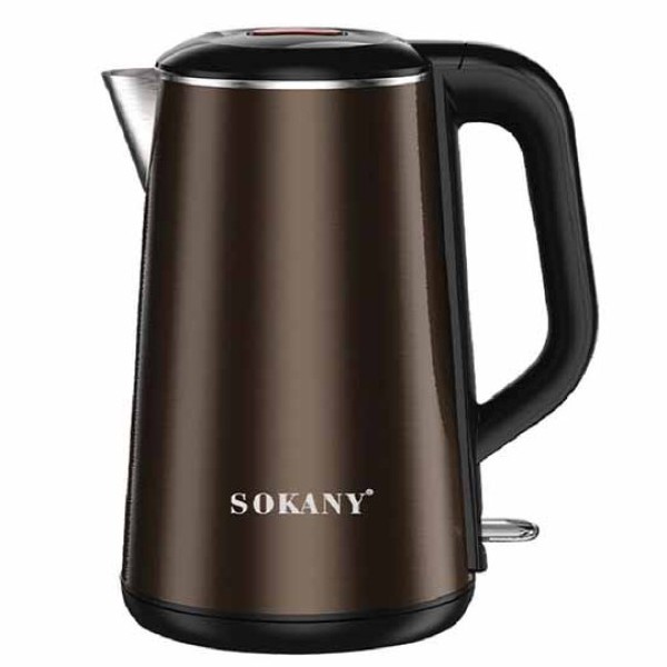 Электрический чайник из нержавеющей стали объемом 2.2л SOKANY SK-2203 2000 Вт