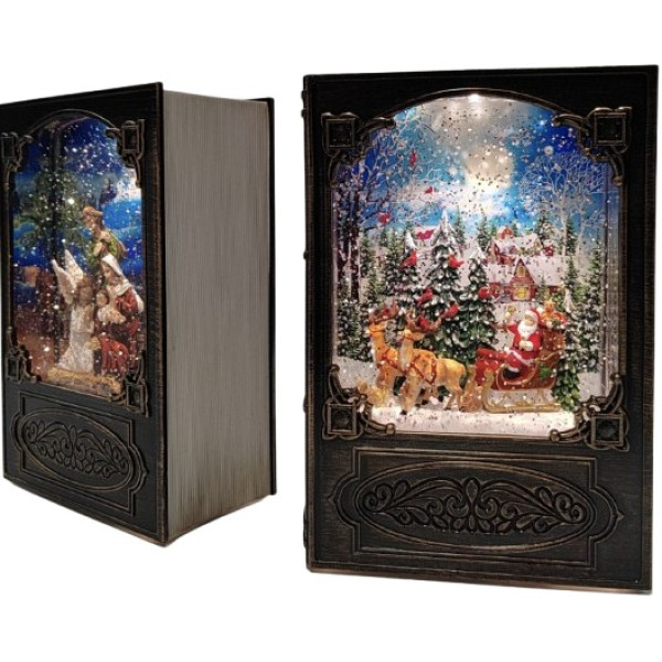 Новогодний музыкальный ночник "Книгу" XMAS WDL-24023A