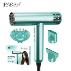 Профессиональный фен IPARAH P-385G GREEN, 3 уровня обдува, 3 уровня температуры, 1600-1900W