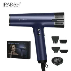 Профессиональный фен IPARAH P-390B BLUE, 4 уровня обдува, 4 уровня температуры, 110000RPM, 1500-1700W