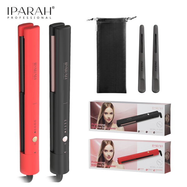 Выпрямитель для волос IPARAH P-103R RED, 4 режима, 160-220°C, керамическое покрытие, 58 W