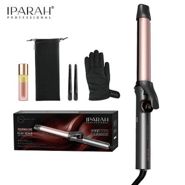Плойка IPARAH P-205, 28mm, 120-210°C, керамическое покрытие, LED display, 70W