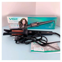 Плойка VGR V-581, automatic curling, температура від 130°C до 210°C, керамічне покриття, LED display, 45 Вт