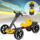 Складной электромобиль С Пультом 6V 4.5Ah  Go-Kart 0145/МК Желтый