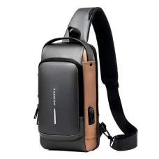 Сумка с кодовым замком и USB портом XIO Fashion разсмеры 31*17*7см 12440/МК