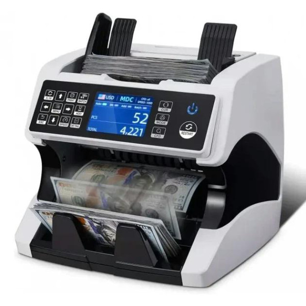 Счетная машинка Bill Counter AL-920 с детектором фальшивых денег и верхней загрузкой