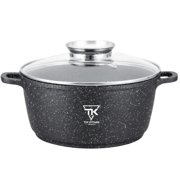 Каструля 20 см Top Kitchen (black) TК00051 2,1л