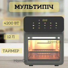  Мультипечь Tk00244   12л  (черный, белый, серый)