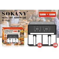 Мультипечь двухкамерная Sokany SK-10041