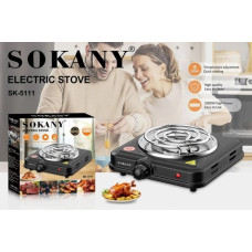 Плита электрическая   спираль на 1 комф Sokany SK-5111