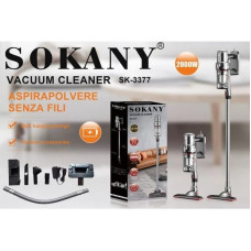   Пылесос  вакуумный беспроводной для сухой уборки Sokany SK-3377