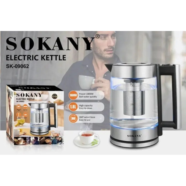 Электрочайник SOKANY SK-09062