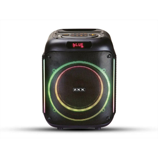 Акустическая переносная колонка ZXX-5502 800Вт 8" 36х28х27 см USB/TWS/TF/LED/EQ/FM/BT/MIC/ДК 