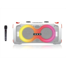 Акустическая переносная колонка ZXX-8082 60Вт 2x6,5" TWS/FM/USB/TF/BT/LED/REC/MIC