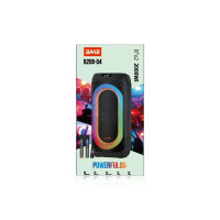 Акустична переносна колонка B208-04 80Вт 2x8" BAAB TWS/FM/USB/TF/BT/LED/2MIC