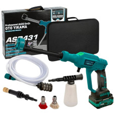 Аккумуляторная мойка высокого давления ASSUR ASR431 21V с двумя аккумуляторами