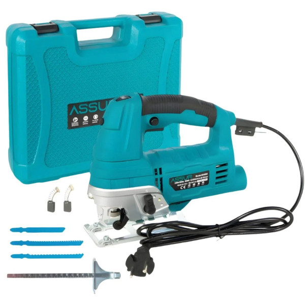 Электрический лобзик 80 мм ASSUR ASR805 220V 800W в кейсе