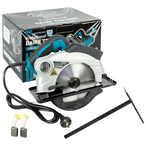 Электрическая циркулярная пила 185 мм ASSUR ASR705 220V 1400W в коробке