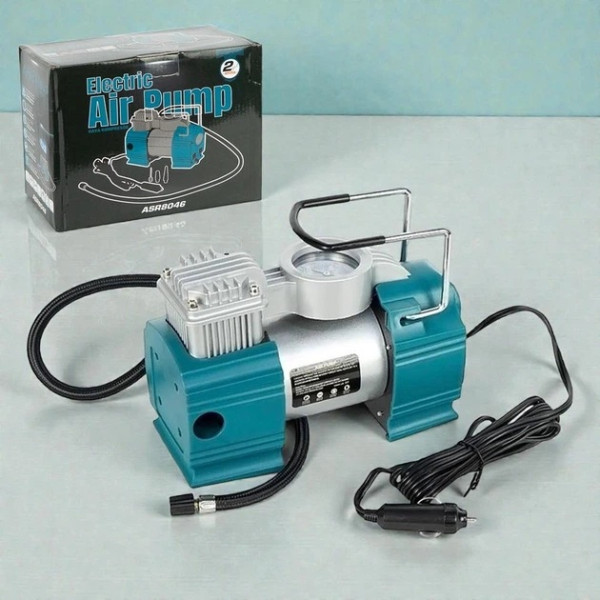 Автомобільний компресор 35 л/хв ASSUR ASR8046 12V з LED-підсвічуванням