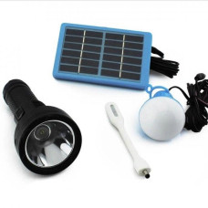 Фонарик ручной BL YW-038 hand torch +bulb+solar