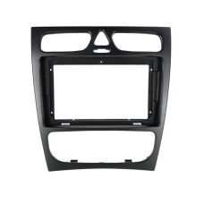 Переходная рамка для штатной автомагнитолы BENZC C/GLK-CLASS W209,C209 2005-09(Black)(9")