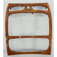Переходная рамка для штатной автомагнитолы BENZC C/GLK-CLASS W209,C209 2005-09(Wooden)(9")