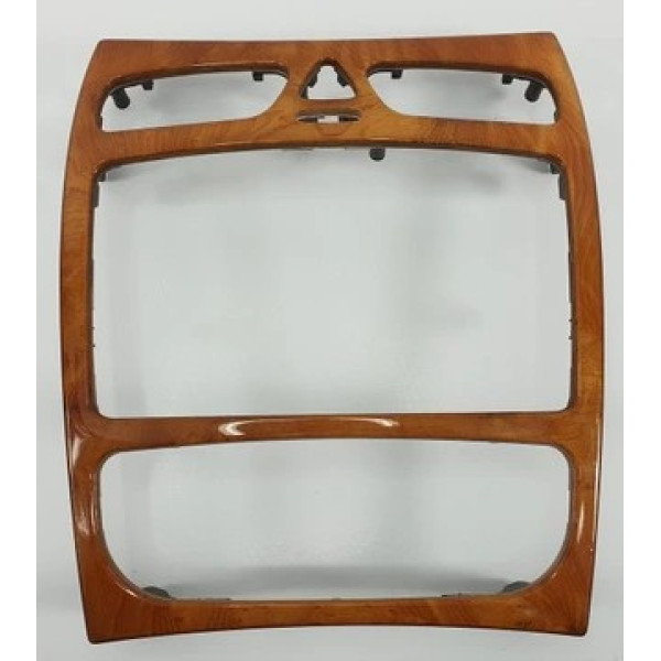 Переходная рамка для штатной автомагнитолы BENZC C/GLK-CLASS W209,C209 2005-09(Wooden)(9")