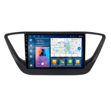 Переходная рамка для штатной автомагнитолы  HYUNDAI ACCENT 2017-19 9"