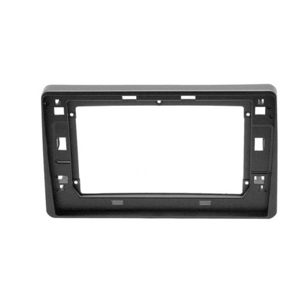 Переходная рамка для штатной автомагнитолы  Renault Duster 2015-17 9"(BLACK)
