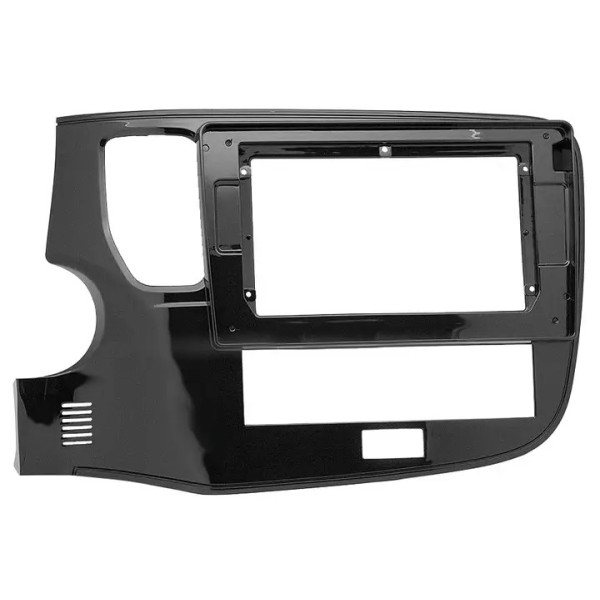 Переходная рамка для штатной автомагнитолы MITSUBISHI Outlander 2016-19 10"(BLACK)