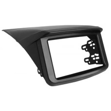 Переходная рамка для штатной автомагнитолы MITSUBISHI Pajero 2013+Sport (9")(BLACK)