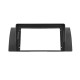 Переходная рамка для штатной автомагнитолы  BMW-E39 1998-05 9"(BLACK)