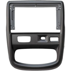 Переходная рамка для штатной автомагнитолы  Renault Duster 2015+ Nissan Terrano 2014-16 9"(BLACK)