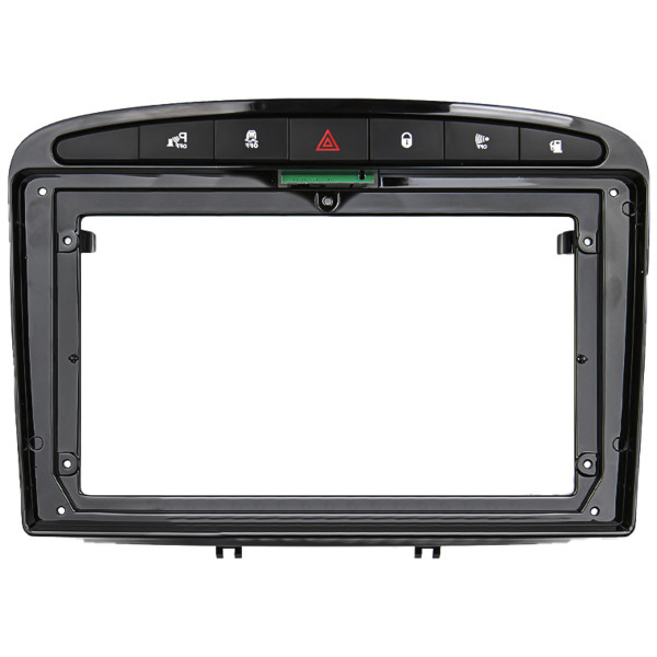 Переходная рамка для штатной автомагнитолы  PEUGEOT 308 2007-15 PEUGEOT 408 2012-2O(9")