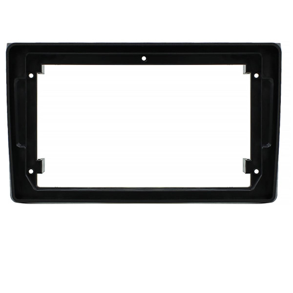 Переходная рамка для штатной автомагнитолы  Audi A4 2002-08 9"(BLACK)