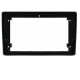Переходная рамка для штатной автомагнитолы  Audi A4 2002-08 9"(BLACK)