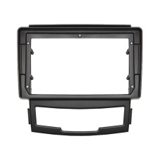Переходная рамка для штатной автомагнитолы Ssangyong Korando 2010-13 (9")