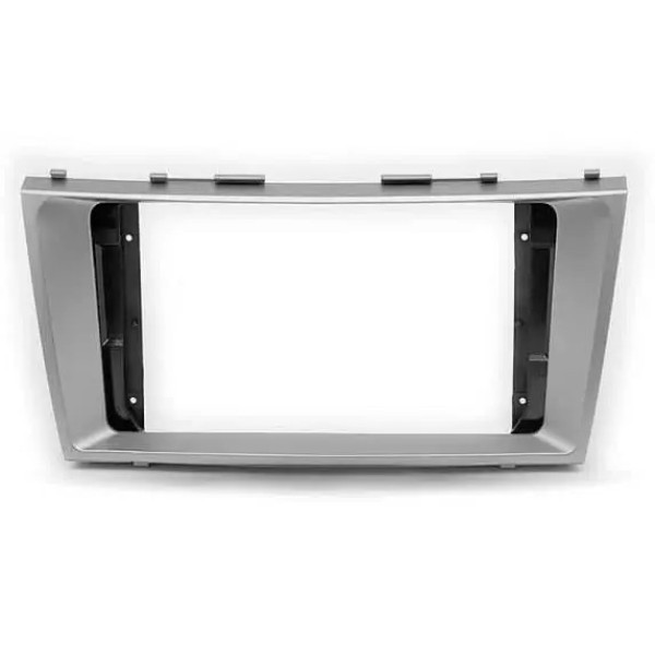 Перехідна рамка для штатної автомагнітоли TOYOTA CAMRY V40 2007-12 (Silver/Black)9"