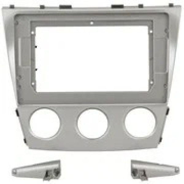 Переходная рамка для штатной автомагнитолы TOYOTA CAMRY V40 2007-12 (Silver)10"