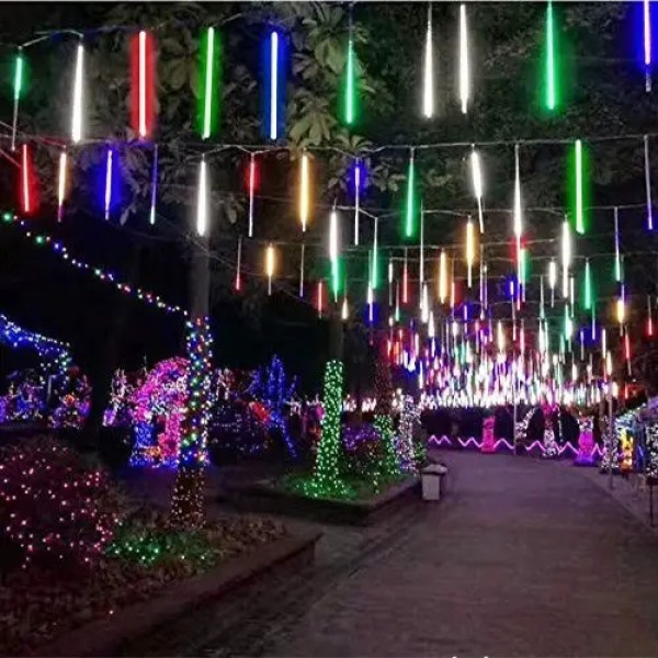 Гирлянда падающая звезда 8х50см, RGB RD-110