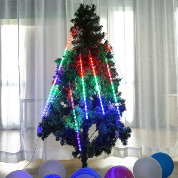 Гирлянда падающая звезда 8х50см, RGB RD-110