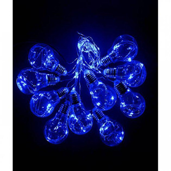 Гирлянда Эдисона (гирлянда из лампочек) 75 LED 2.5M, синий, 220 V, RD-9009