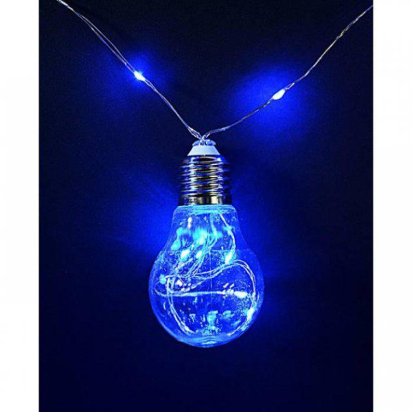 Гирлянда Эдисона (гирлянда из лампочек) 75 LED 2.5M, синий, 220 V, RD-9009