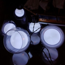 Гирлянда Шары, 10 LED шаров, холодный белый 3x2 м, 200 LED RD-249