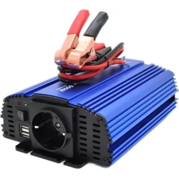 Инвертор напряжения Tommatech MS-600, 12V/220V, 600W с модифицированной синусоидой